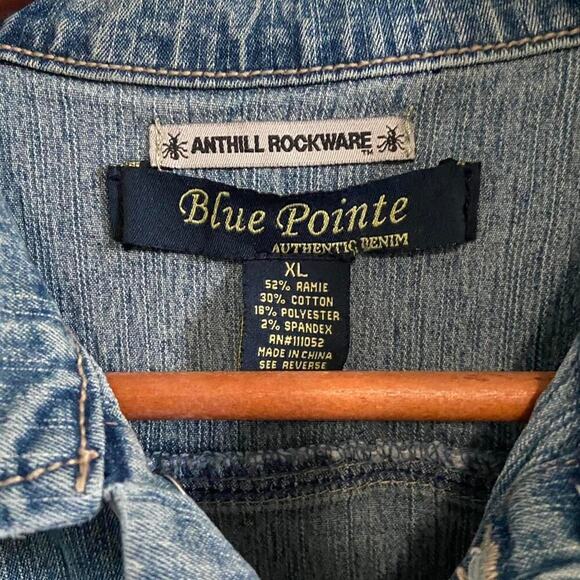 Vintage rolling stones denim jacket - Picture 6 of 7